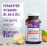 New Chapter Nerve Health Supplement for 3-in-1 Nerve Support from Head to Toe—Vitamin B1 Generates Energy for Nerves,Vitamin B6 Enhances Nerve Com...