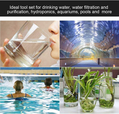 Haofy Water Electrolyzer, Quick Water Quality Test Pen, Portable Accurate Water Quality Testing Equipment for Drinking Water, Aquariums, Pools, Sp...