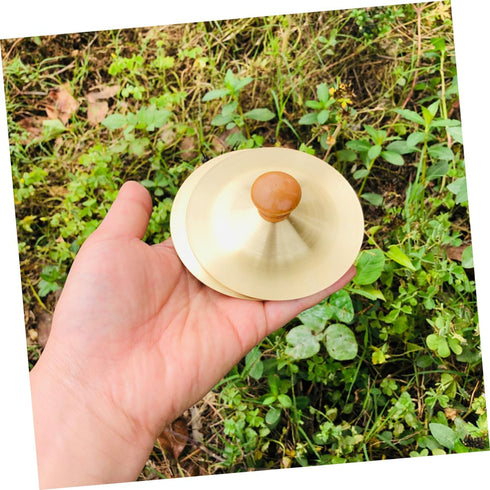4pcs Children's Percussion Instrument Mini Cymbals Mini Hand Bells Small Cymbals Kids Mini Cymbal Brass Cymbals Copper Cymbals Hand Cymbals Toys M...