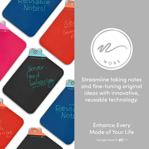 Boogie Board VersaNotes Reusable Dry-Erase and Sticky Note Alternative Replacement VersaPen Stylus...