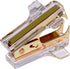 Modern Acrylic Office Supplies Set - Stapler, Tape Dispenser, and Staple Remover - Transparent Acrylic with Gold Hardware - Contemporary Style - I...