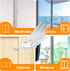 6 Pack Sliding Door Lock for Kids Safety - Child Proof Door Locks for Sliding Closet and Glass Doors - Window Locks for Children - Sliding Door Ch...