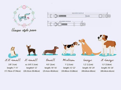 Unique style paws Silk Champagne Color Dog Collar Adjustable Durable Dog Collar with Bow Wedding Bow tie Dog Collar for Small Puppy and Cats...