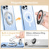 MINDSKY Mag-Safe Phone Stand Phone Grip Compatible with iPhone 12/13/14/15 Mini/Pro/Pro Max Accessories Removable Magnetic Finger Phone Ring Grip ...
