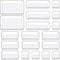 Drawer Organizers Set of 19, 4 Sizes Clear Plastic Drawer Organizers and Storage Bins for Kitchen, Bathroom, Office, Dresser Desk Drawer Organizer...