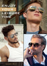 GQUEEN Classic Military Style Pilot Polarized Sunglasses Spring Hinges Al-Mg for mens womens MOS1...