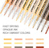 Skin Tone Acrylic Paint Pens, Paint Markers for Wood,Glass,Fabric,Rocks Painting Paint Pens (0.7skin tone)...