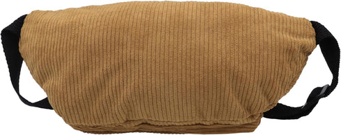 Corduroy Fanny Pack for Women Waist Bag Travel Crossbody Belt Bags Small Bum Purse Hiking Daypack for Running Workout...
