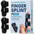 Dr. Frederick's Original Trigger Finger Splint - 2 ct - Mallet Splint & Brace for Arthritis, Injury, & Sprain - Fits Index, Middle, & Ring Fingers...