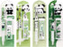 4 Pcs Cute Panda Mechanical Pencils with Refills 0.5mm Mechanical Pencil Kawaii Cartoon Pencils School Pencil for Kids Students Women Girls Boys P...