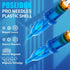 POSEIDON Tattoo Cartridges Needles 20PCS Tattoo Needles with Membrane Safety Cartridges Disposable # 12 Standard Round Shader Tattoo Needle for Ta...