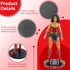 28 Pieces Multi-PEG 6 inch Action Figure Stands, Upgrade Version Round Display Stand Base Compatible with 1/12 Scale Star Wars Black Series Figure...