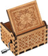 You are My Sunshine Wood Music Boxes,Laser Engraved Vintage Wooden Sunshine Musical Box Gifts for Girlfriend,Boyfriend,Family Friends,On Birthday,...