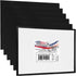 US Art Supply 5 X 7 inch Black Professional Artist Quality Acid Free Canvas Panels 6-Pack (1 Full Case of 6 Single Canvas Panels)...