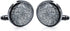 Diamond Dust Black Cufflinks for Mens Tuxedo Shirts - Business Gift Wedding Party Accessories…...