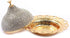 Alisveristime Coated Handmade Brass Sugar Chocolate Candy Bowl Serving Dish with Lid (Crystal) (Gold)...