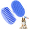 Pet Grooming Bath Brush Cat Dog Brush for Long/Short Hair Rubber Shower Scrubbing and Soothing Massage Essential Puppy Accessories Calming Excelle...
