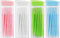 200Pcs Double Head 50pcs/Box Plastic Toothpick Double-Head Dental Toothpicks, Dental Floss Interdental Toothpick Brush Teeth Stick...