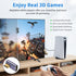 Poyiccot HDMI 90 Degree Adapter 8k, Right Angle HDMI 2.1 Adapter, 48Gbps HDMI Male to Female Adapter Extender Connector Supports 8K@60Hz, 4K@120Hz...