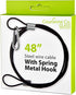 Metal Rope Cord with Snap Hook for Hanging Bird Feeders, Baths and Baffles, M955-200, 48 Inch Long, 1 Piece...