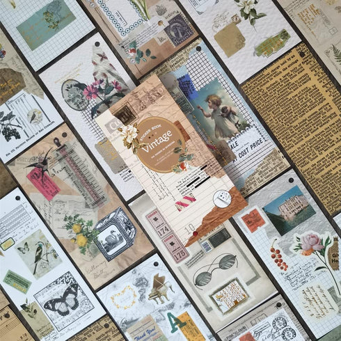 Vintage Aesthetic Stickers Set for Journaling Scrapbooking Laptop Water Bottles Adults Kids DIY Planners Journals Agendas Calendars Books Letters ...