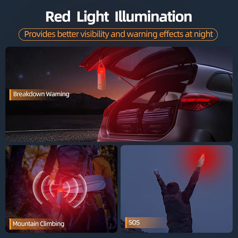 LED Camping Lantern ,3200mAh Rechargeable Battery Up to 350H Running Time Tent Light,430LM 4 Modes with Red Light,Portable Emergency Light for Pow...