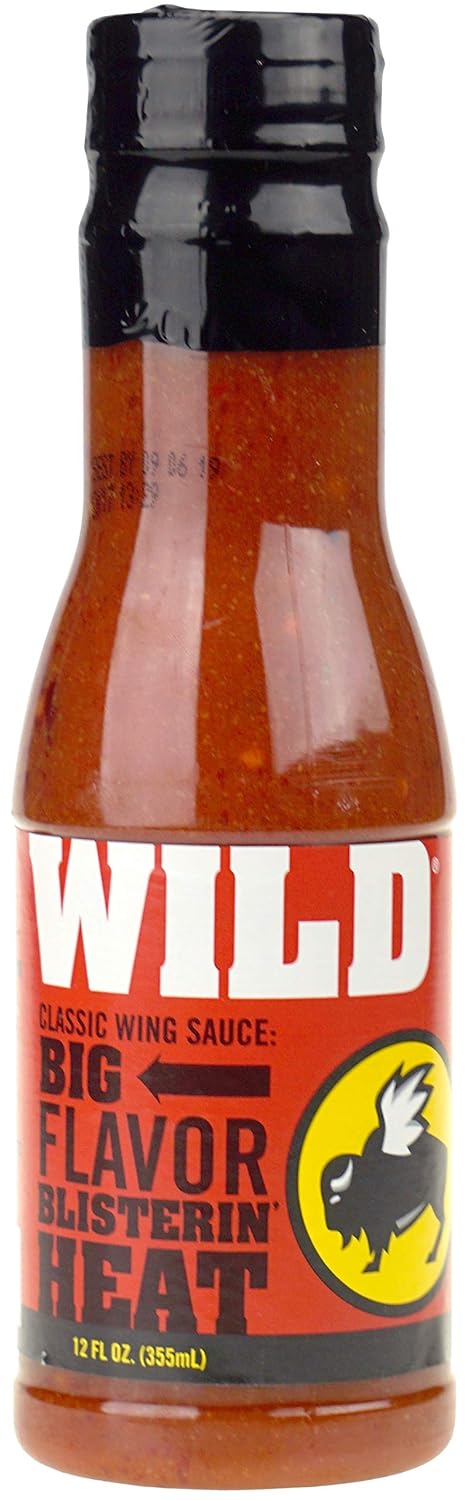 Buffalo Wild Wings Sauce (Wild) 12 oz Bottle...