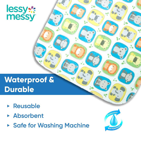Diaper Changing Mat - Changing Pad Portable The Only Baby Changing Pad That is Washer Dryer Safe - Baby Changing Mat Extra Large Waterproof Diaper...