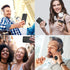 OuXul Compatible with iPhone 12 Mini Case,Liquid Silicone Gel Rubber Phone Case,iPhone 12 Mini Case 2020 Cover 5.4 Inch Full Body Slim Soft Microf...