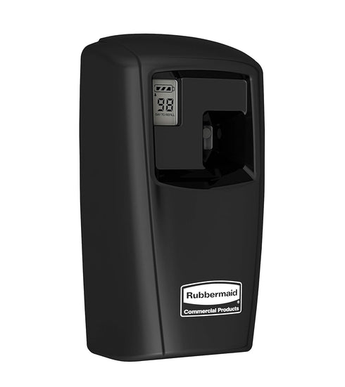Rubbermaid Commercial Products Microburst Automated Odor-Controlling Aerosol Air Care System, MB3000 Dispenser, Black...