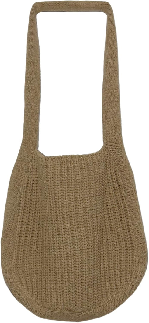 Hobo Knit Crochet Tote Bag for Women Handmade Woven Aesthetic Women's Cute Casual High Capacity Shoulder Handbags...