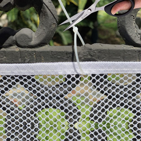 Cat Balcony Rail Net Cat Anti-Fall Netting Pet Balcony Mesh Fence Net Child Safety Screen Protection Crib Mesh for Pets Baby...