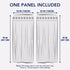 PureFit Outdoor Curtains for Patio Waterproof Weatherproof, UV and Fade Resistant Outside Curtains for Gazebo, Front Porch, Pergola, Sun Blocking ...
