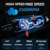 Autolock 1/4", 1/8" Air Straight Die Grinder, 20,000 RPM Free Speed, Pneumatic Straight Die Grinder...
