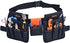 MEIJIA Heavy Duty Waterproof Construction Tool Belt, Work Apron,Tool Pouch,Technician's Tool Holder Work Organizer With Poly Web Bet Quick Release...