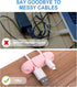 Cable Clips 3PCS Cord Wire Organizer Cable Management Holders 4 Hole Silicone Cable Harness USB Charging Accessory Cable Holder for Office and Hom...