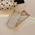 Compatible with iPhone 11 Case for Women/Girls, Cute Cat Ears Luxury Plating Glitter Bling Back Curly Wave Anti-Scratch Shockproof Case for iPhone...