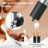 Strong Electric Milk Frother with Stand, Handheld Electric Whisk, Battery Operated Milk Foam Maker, Coffee Mixer Wand for Drink Chocolate Lattes F...