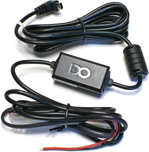 EDO Tech 10 ft Hardwire Car Charger Power Cable Cords Kit for Garmin Dash Cam 10 20 30 35 and Cobra CDR810 CDR830 VP HD On Board Camera Recorder D...