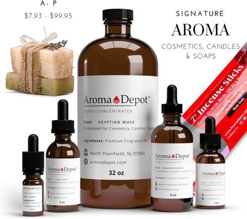 Aroma Depot Obama Type Fragrance Oil 120ml Premium Obama Type Essential Oil with Dropper for Candle Making, Soap Making & Bath Bombs. Undiluted & ...