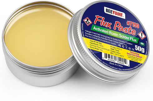 Rosin Solder Flux Paste, Flux for Soldering for SMD BGA LED PCB IC CPU electronic repair & soldering (1.76oz/50g)...