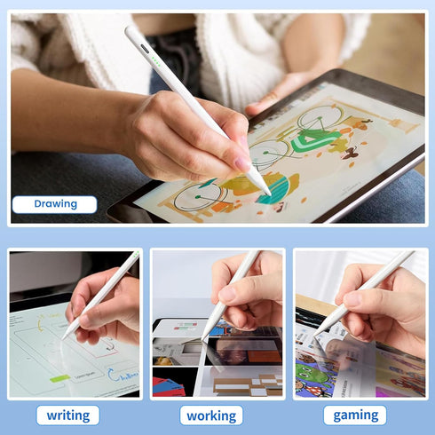 Stylus Pen for iPad, Mswinnie Fast Charge for iPad 10th Generation, Magnetic Pencil 2nd Generation for Apple iPad, Compatible with iPad Pro 11/12....