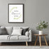 Posterizer 1 pcs-Home Sweet Home-minimalistic modern wall sign-Artistic Word Art-Typography Art-Chic Home Decor- UNFRAMED Wall Art...