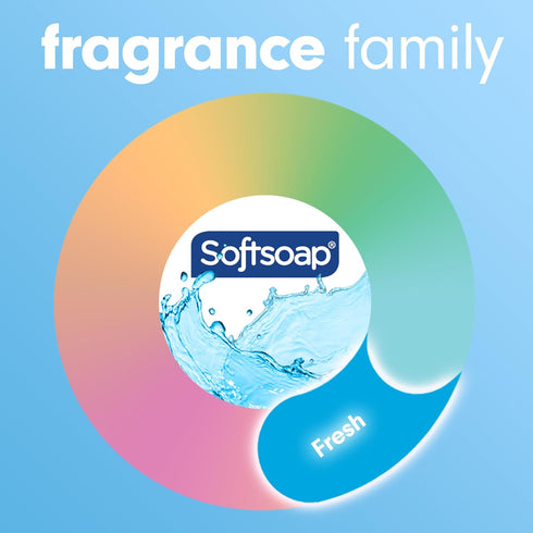 Softsoap Clean & Protect Antibacterial Liquid Hand Soap, Cool Splash Hand Soap, 11.25 Ounce, 6 Pack...