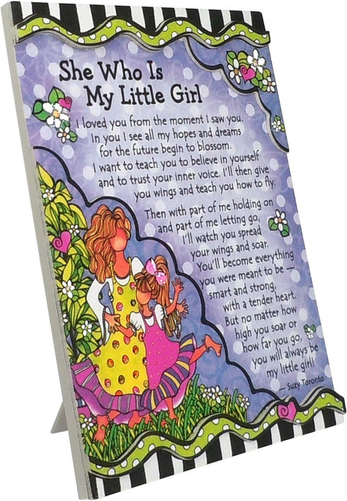 Blue Mountain Arts Daughter Magnet with Easel Back—Birthday, Holiday, Graduation, or "I Love You" Gift from a Mom by Suzy Toronto, 4.9 x 3.6 Inche...