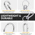 Key Ring Keychain Keyrings Key Chain Holder Clip Key Organizer Key Chain Ring for Men and Women, 3 Pack, Silver...