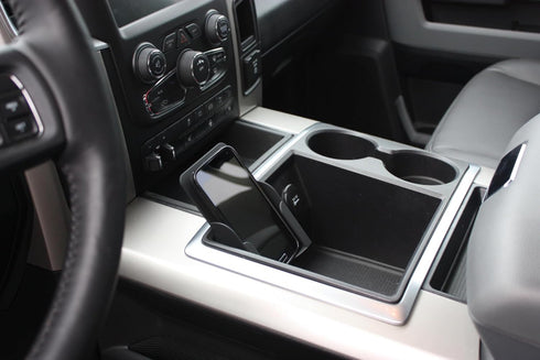 RPC Phone Holder Converts The Business Card Holder Into a Cell Phone Holder in Select 2009-15 Dodge Ram Trucks - Medium...