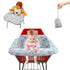 Pozico Shopping Cart Cover for Baby or High Chair Cover,Baby Shopping Cart Cover Machine Washable/Free Portable Cloth Bag-Owl...