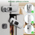 5 Pack Child Proof Refrigerator Lock, Baby Proofing Cabinet Locks, oven lock child safety, fridge lock, for Fridge, Drawers, Dishwasher, Oven, Cup...