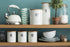 Typhoon Living Collection | 1-Quart Coffee Canister - Cream...